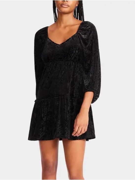 Betsey Johnson Dresses & Skirts - Betsey Johnson Black Paisley Passion Tiered Dress